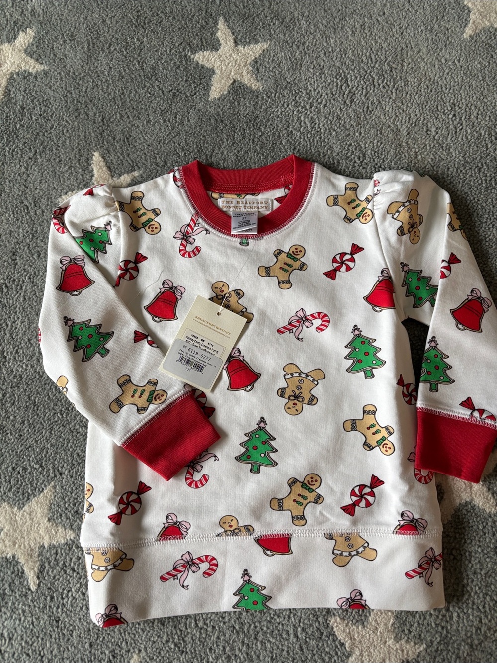 NWT!!! Beaufort bonnet Christmas sweatshirt 2t